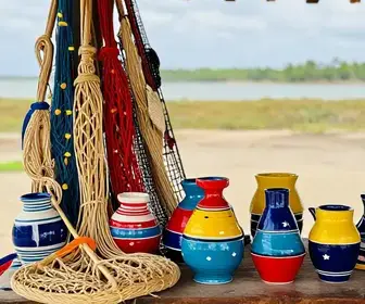 Belezas do Artesanato do Pontal da Barra em Alagoas